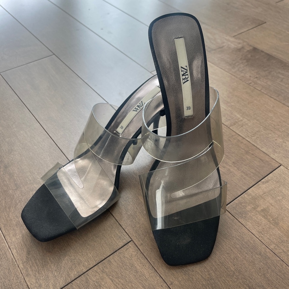 Zara sandal heels